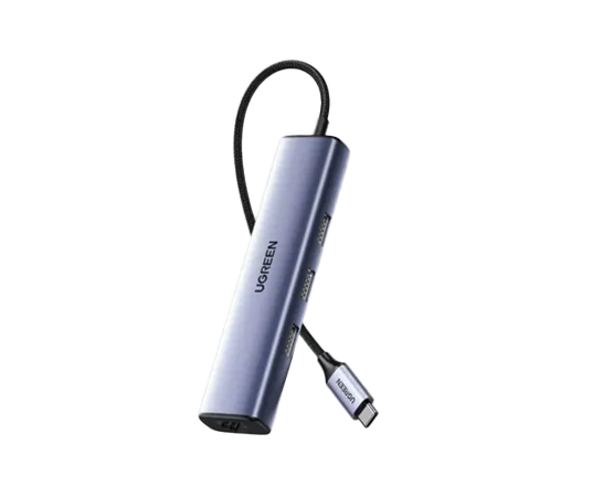 UGREEN CM475 4 in 1 Ethernet Adapter Hub