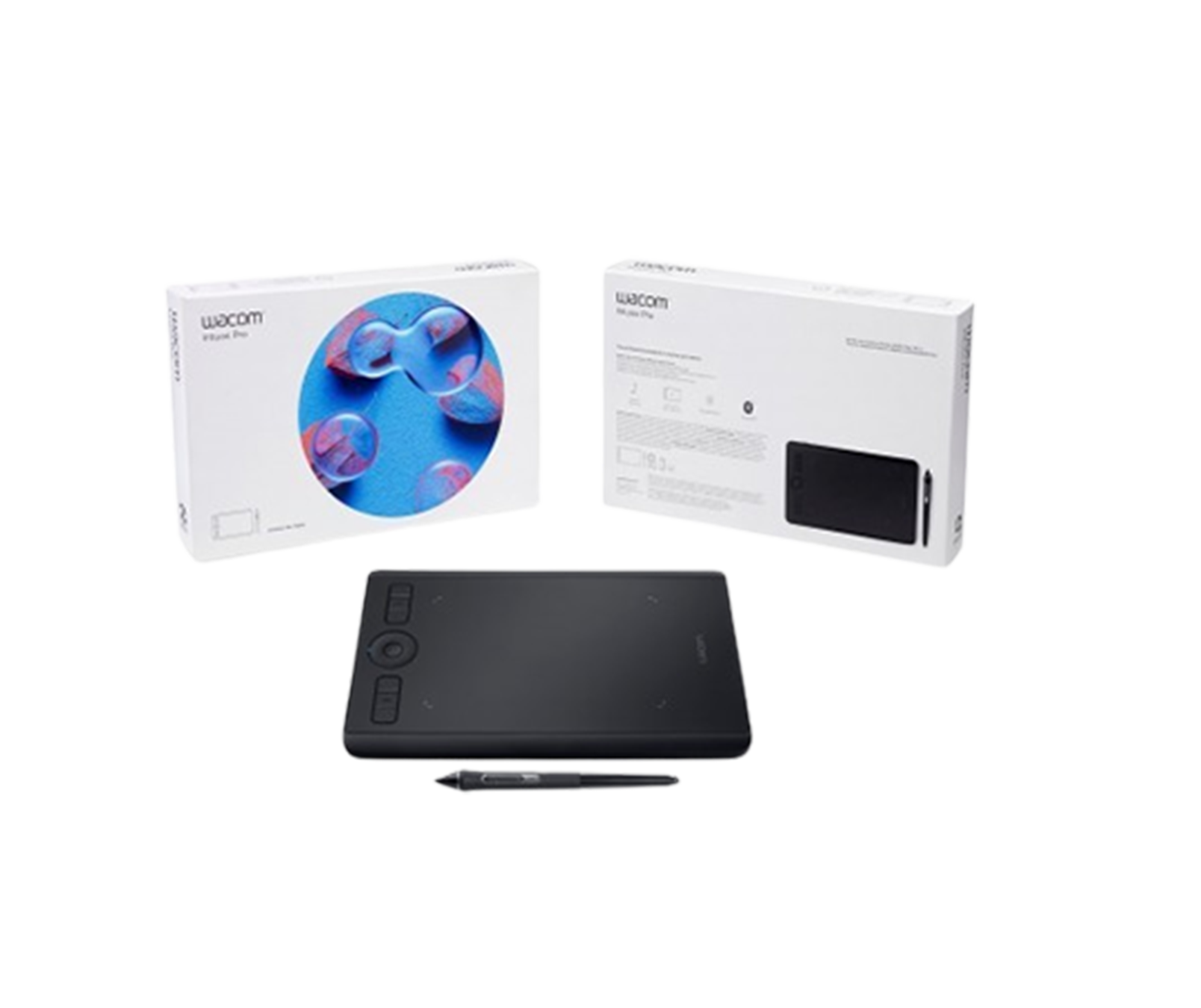 Wacom PTH-460/K0-CX Intuos Pro S 10.6 x 6.7 x 0.3 inch Graphics Tablet