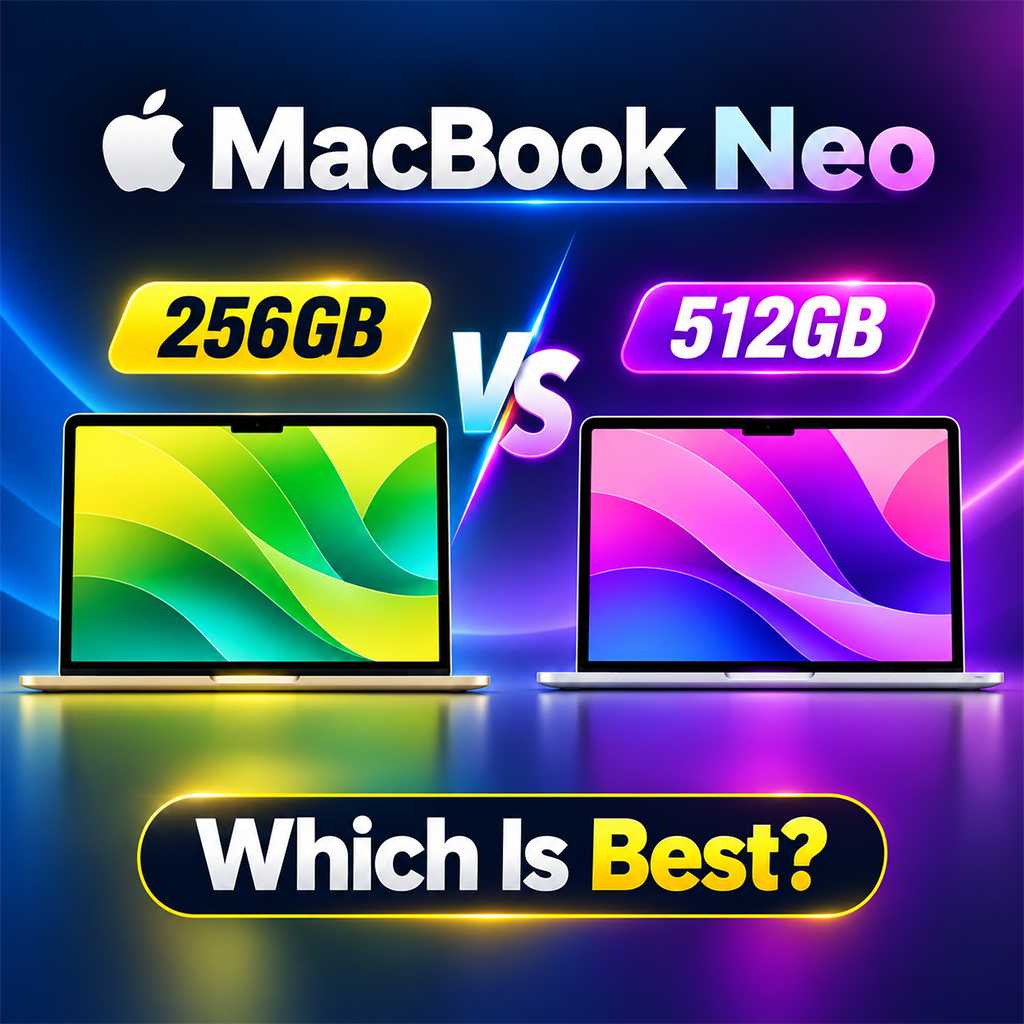 MacBook Neo 256GB vs 512GB: Which Should You Buy?