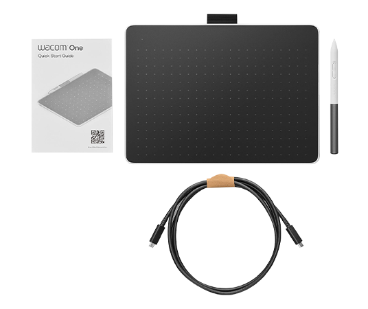 WACOM One CTC-4110 Bluetooth Small Graphics Tablet (White)